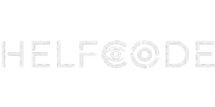 The logo from the helfcode.com company